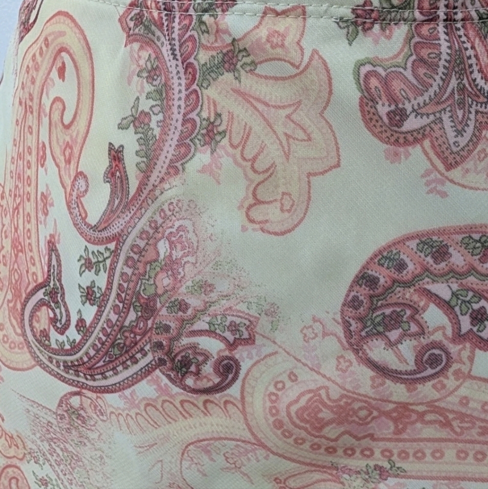 Fashion Bug Paisley Whimsical Midi Skirt XL Feminine Fairy #sk1 - Picture 2 of 8
